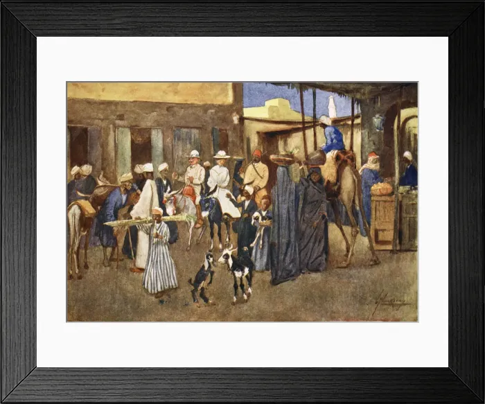 Framed Print : Ouah! Riglak!, 1908. Artist: Lance Thackeray Framed Print : Ouah! Riglak!, 1908. Artist: Lance Thackeray