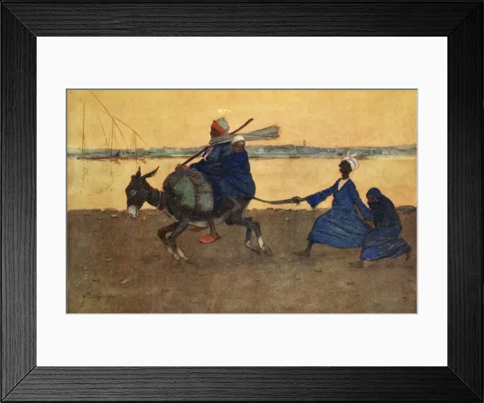 Framed Print : The Silly Ass, 1908. Artist: Lance Thackeray Framed Print : The Silly Ass, 1908. Artist: Lance Thackeray