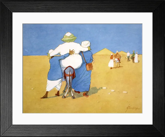 Framed Print : Stern Reality, or Last but not Least, 1908. Artist: Lance Thackeray Framed Print : Stern Reality, or Last but not Least, 1908. Artist: Lance Thackeray