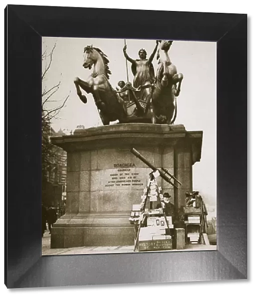 Monument to Boadicea, Westminster Bridge, London, c1926-1927