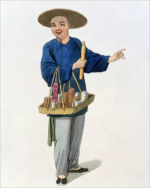 An Apothecary, China, 1800. Artist: J Dadley