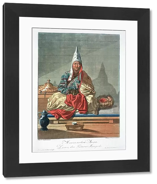 Lama of the Mongolian Tartars, 19th century. Artist: Jegor Scotnikoff