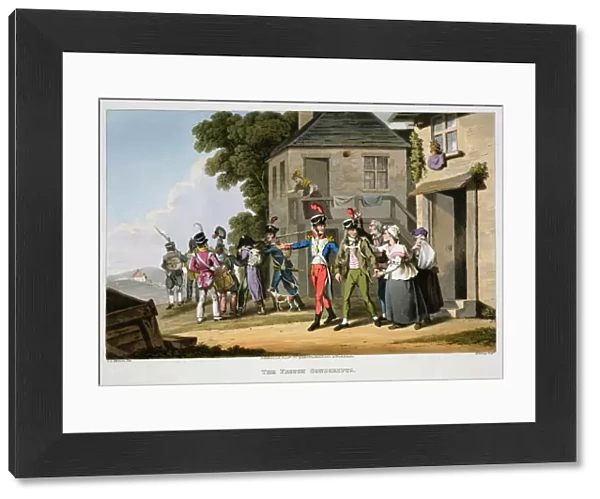 The French Conscripts, 1817. Artist: Matthew Dubourg