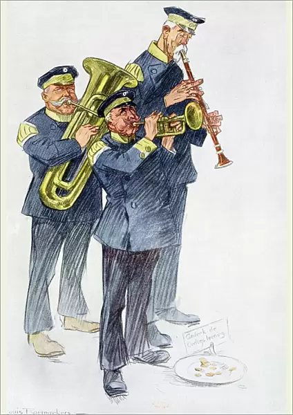 War Loan Music, 1916. Artist: Louis Raemaekers