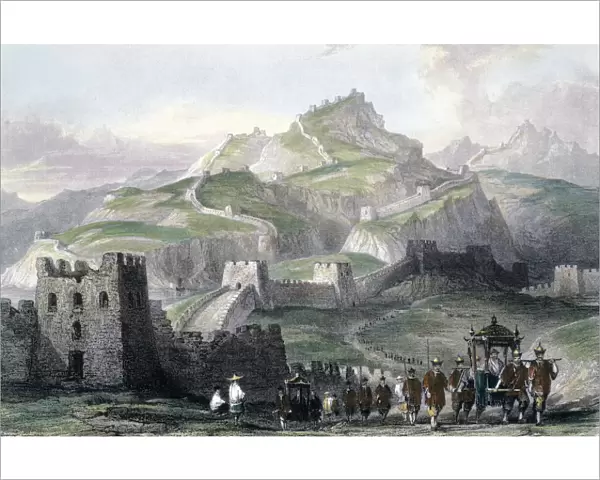 The Great Wall of China, 1843. Artist: Thomas Allom