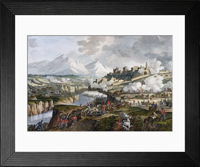 Framed Print : The Battle of Rovereto, Italy, 18 Fructidor, Year 4 (September 1796) Artist: Jean Framed Print : The Battle of Rovereto, Italy, 18 Fructidor, Year 4 (September 1796) Artist: Jean