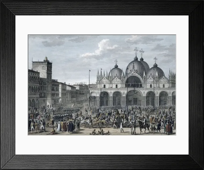 Framed Print : The entry of the French into Venice, Floreal, Year 5 (May 1797) Framed Print : The entry of the French into Venice, Floreal, Year 5 (May 1797)