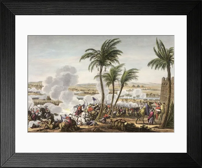 Framed Print : The Battle of the Pyramids, Egypt, 3 Thermidor, Year 6 (21 July 1798) Framed Print : The Battle of the Pyramids, Egypt, 3 Thermidor, Year 6 (21 July 1798)