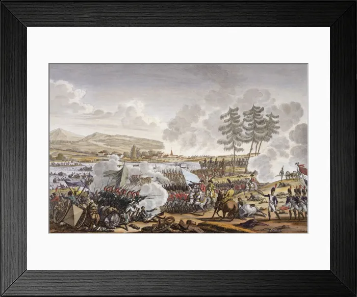 Framed Print : The Battle of Friedland, 14th June 1807. Artist: Francois Pigeot Framed Print : The Battle of Friedland, 14th June 1807. Artist: Francois Pigeot