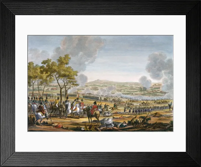 Framed Print : The Battle of Wagram, Austria, 7th July 1809. Artist: Louis Francois Mariage Framed Print : The Battle of Wagram, Austria, 7th July 1809. Artist: Louis Francois Mariage