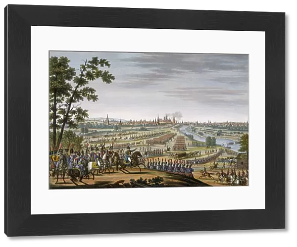 The entry of the French into Moscow, 14th September 1812. Artist: Edme Bovinet