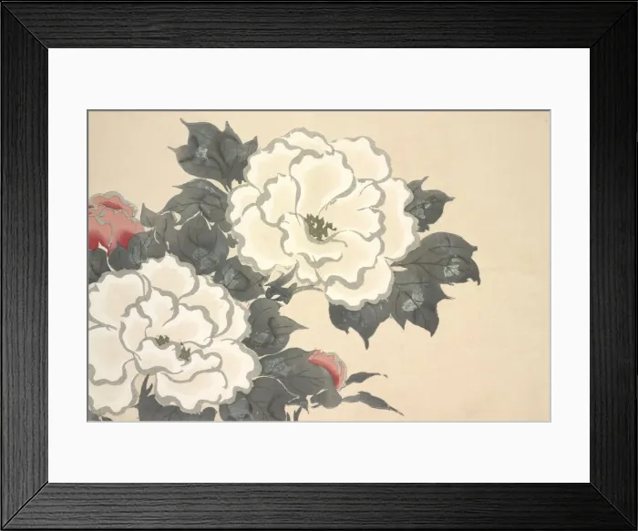 Framed Print : Fukami-Gusa, from Momoyo-gusa (The World of Things) Vol I, pub Framed Print : Fukami-Gusa, from Momoyo-gusa (The World of Things) Vol I, pub