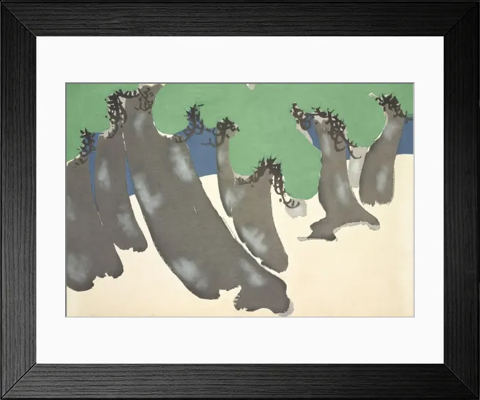 Framed Print : Sonare No Matsu, from Momoyo-gusa (The World of Things) Vol III, pub Framed Print : Sonare No Matsu, from Momoyo-gusa (The World of Things) Vol III, pub