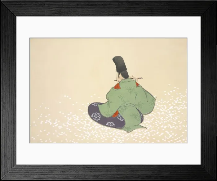 Framed Print : Boshun, from Momoyo-gusa (The World of Things) Vol I, pub Framed Print : Boshun, from Momoyo-gusa (The World of Things) Vol I, pub