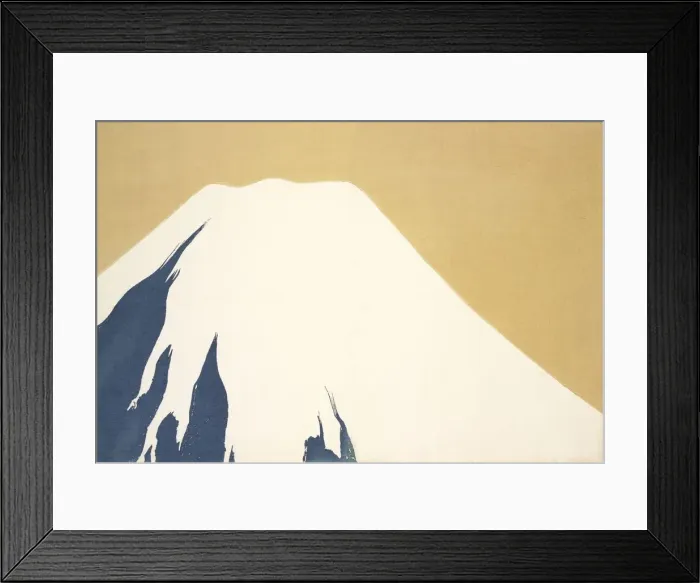 Framed Print : Mount Fuji, from Momoyo-gusa (The World of Things) Vol I, pub Framed Print : Mount Fuji, from Momoyo-gusa (The World of Things) Vol I, pub