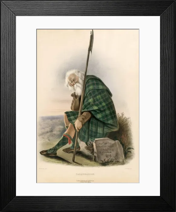 Framed Print : Farquharson, from The Clans of the Scottish Highlands, pub. 1845 (colour lithograph) Framed Print : Farquharson, from The Clans of the Scottish Highlands, pub. 1845 (colour lithograph)