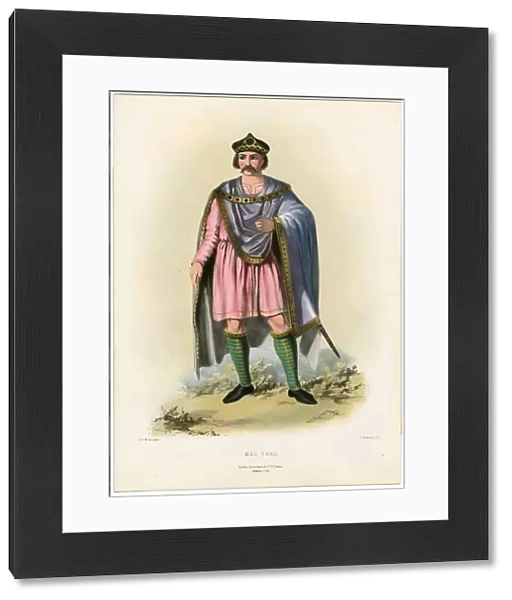 Mac Coll, from The Clans of the Scottish Highlands, pub. 1845 (colour lithograph)