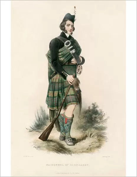 Macdonnel of Glengarry, from The Clans of the Scottish Highlands, pub