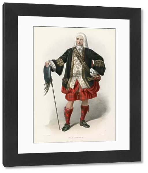 Mac Intoch, from The Clans of the Scottish Highlands, pub. 1845 (colour lithograph)