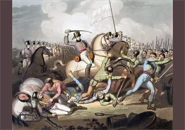 Battle of Salamanca, Spain, 21st July 1812 (1819). Artist: T Fielding