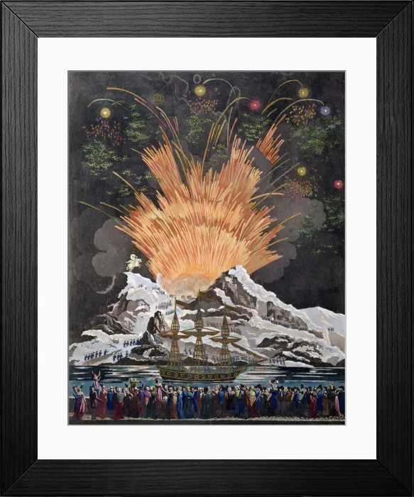 Framed Print : Sacred Festival and Coronation of their Imperial Majesties, Paris, 1804 (1806) Framed Print : Sacred Festival and Coronation of their Imperial Majesties, Paris, 1804 (1806)