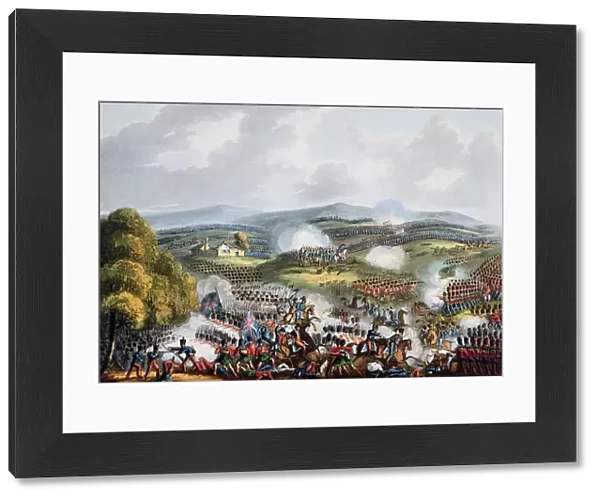 Battle of Quatre Bras, June 16th 1815. Artist: Thomas Sutherland