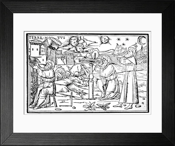 Framed Print : Arabian astrologers, 1513 (late 19th century) Framed Print : Arabian astrologers, 1513 (late 19th century)