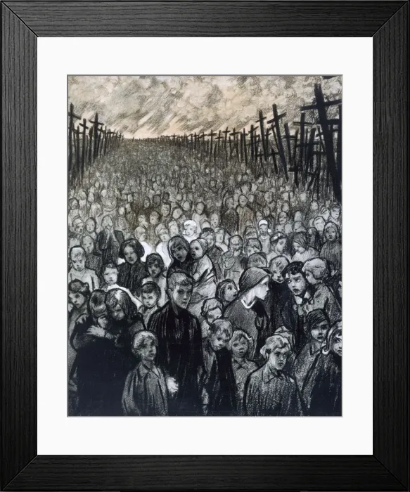 Framed Print : Kreuzland, Kreuzland uber Alles, 1916. Artist: Louis Raemaekers Framed Print : Kreuzland, Kreuzland uber Alles, 1916. Artist: Louis Raemaekers