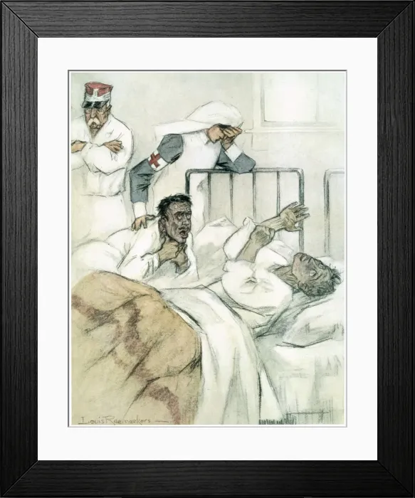 Framed Print : Slow Asphyxiation, 1916. Artist: Louis Raemaekers Framed Print : Slow Asphyxiation, 1916. Artist: Louis Raemaekers