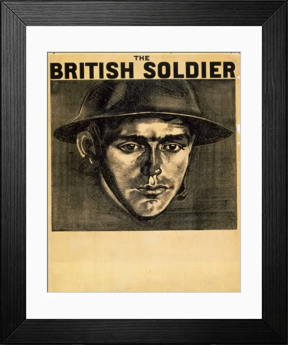 Framed Print : The British Soldier, 20th century Framed Print : The British Soldier, 20th century