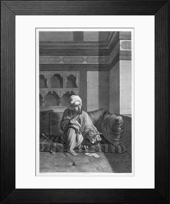 Framed Print : The Astronomer, 1822. Artist: Etienne Frederic Lignon Framed Print : The Astronomer, 1822. Artist: Etienne Frederic Lignon