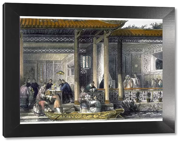 Arrival of Marriage Presents at the Bridal Residence, 1843