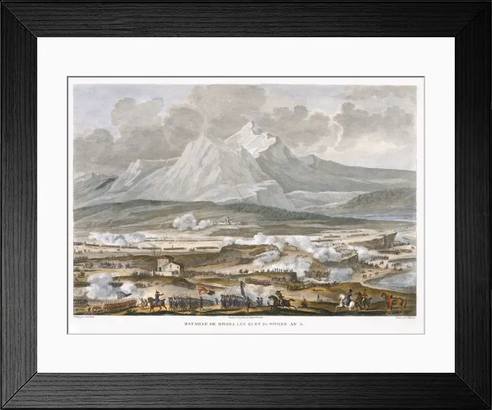 Framed Print : The Battle of Rivoli, 25 and 26 Nivose, Year 5 (January 1797) Framed Print : The Battle of Rivoli, 25 and 26 Nivose, Year 5 (January 1797)