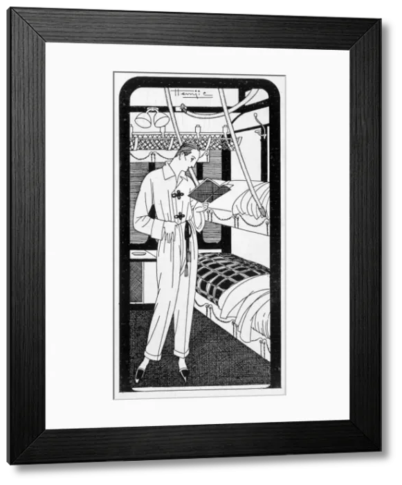 Framed Print : The Night Sleeper, 1920 Framed Print : The Night Sleeper, 1920