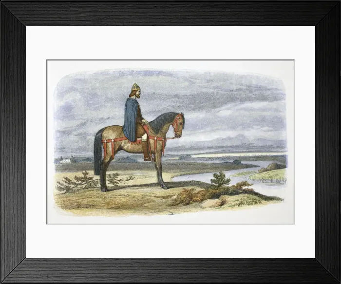 Framed Print : King Alfred plans the capture of the Danish fleet, 892 (1864) Framed Print : King Alfred plans the capture of the Danish fleet, 892 (1864)