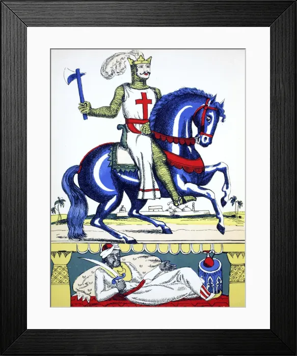 Framed Print : Richard I, King of England from 1189, (1932). Artist: Rosalind Thornycroft Framed Print : Richard I, King of England from 1189, (1932). Artist: Rosalind Thornycroft