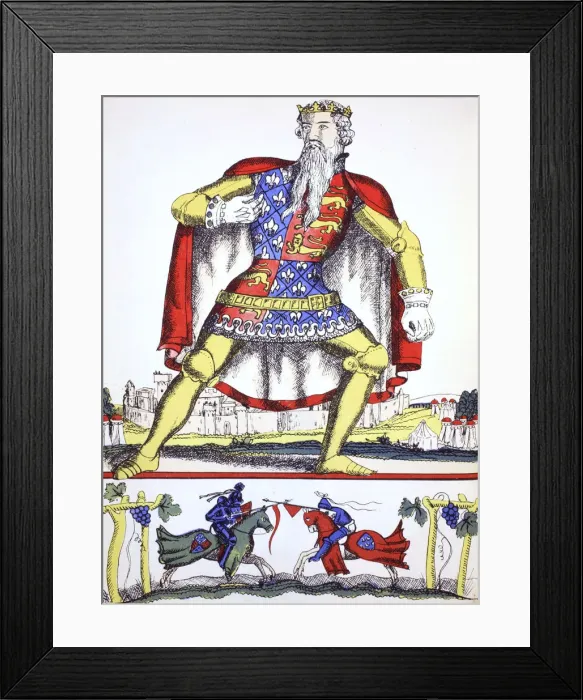 Framed Print : Edward III, King of England from 1327, (1932). Artist: Rosalind Thornycroft