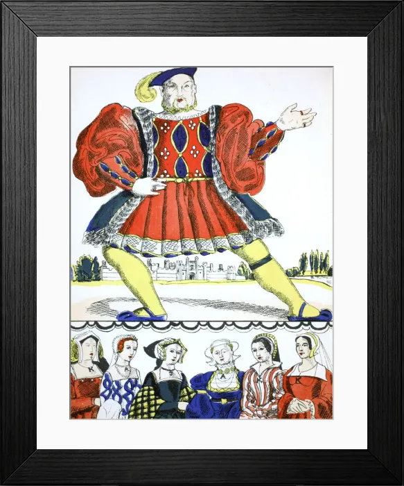 Framed Print : Henry VIII, King of England from 1509, (1932). Artist: Rosalind Thornycroft Framed Print : Henry VIII, King of England from 1509, (1932). Artist: Rosalind Thornycroft