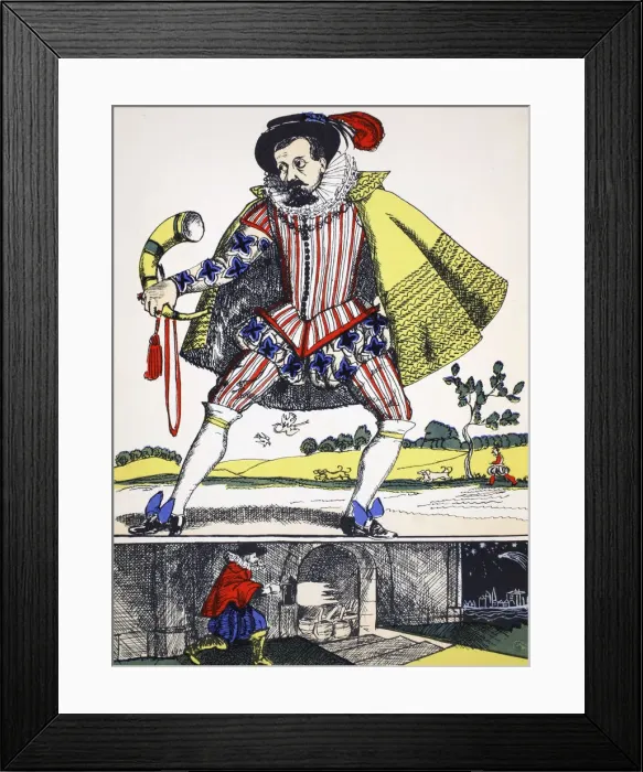 Framed Print : James I, King of Great Britain and Ireland from 1603, (1932) Framed Print : James I, King of Great Britain and Ireland from 1603, (1932)