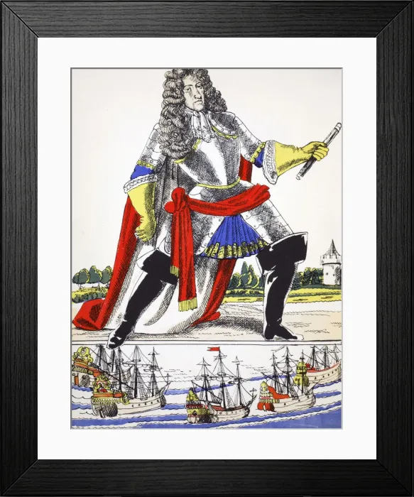 Framed Print : James II, King of Great Britain and Ireland from 1685, (1932) Framed Print : James II, King of Great Britain and Ireland from 1685, (1932)