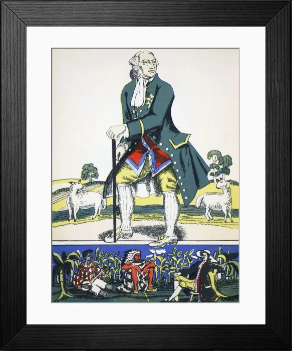 Framed Print : George III, King of Great Britain and Ireland from 1760, (1932) Framed Print : George III, King of Great Britain and Ireland from 1760, (1932)