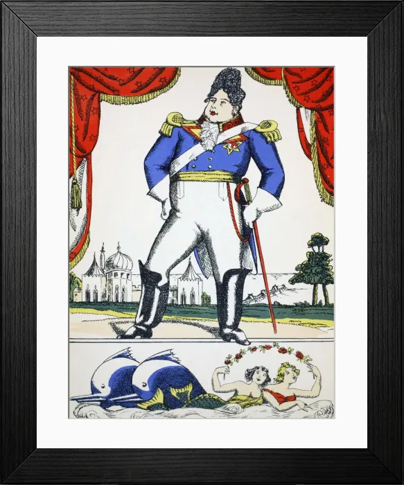 Framed Print : George IV, King of Great Britain and Ireland from 1820, (1932) Framed Print : George IV, King of Great Britain and Ireland from 1820, (1932)