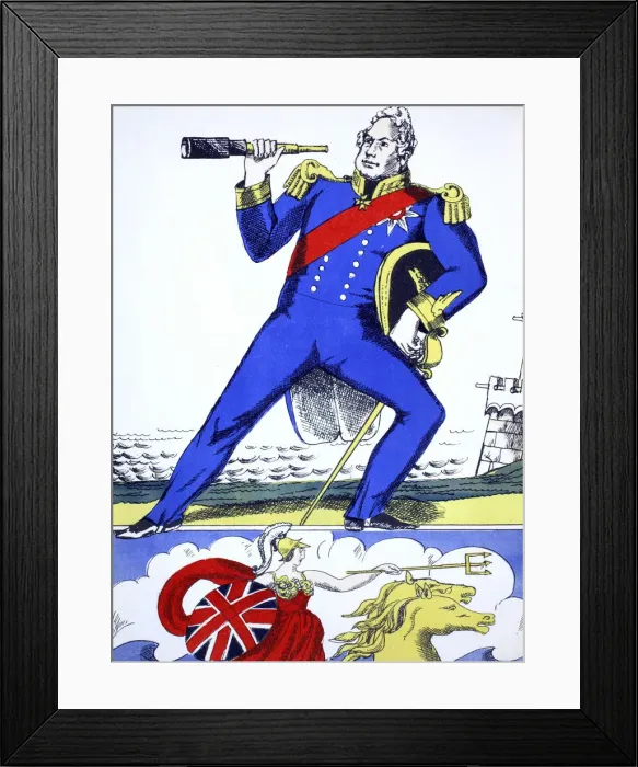 Framed Print : William IV, King of Great Britain and Ireland from 1830, (1932) Framed Print : William IV, King of Great Britain and Ireland from 1830, (1932)