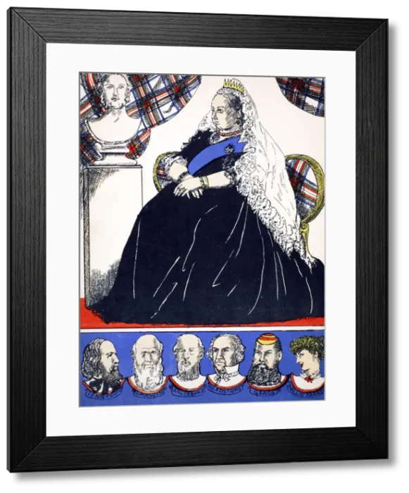 Framed Print : Victoria, Queen of Great Britain and Ireland from 1837, (1932) Framed Print : Victoria, Queen of Great Britain and Ireland from 1837, (1932)