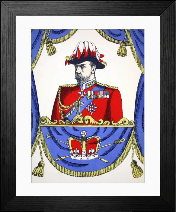 Framed Print : George V, King of the United Kingdom from 1910, (1932). Artist: Rosalind Thornycroft Framed Print : George V, King of the United Kingdom from 1910, (1932). Artist: Rosalind Thornycroft