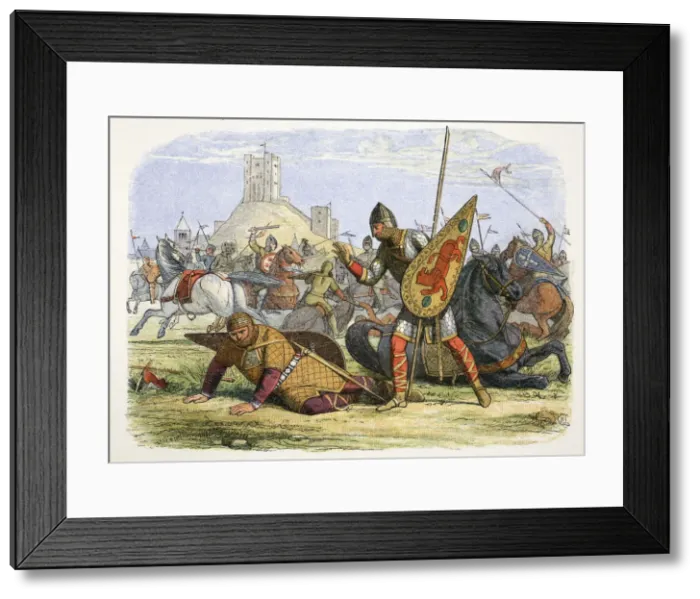 Framed Print : Robert wounding his father, King William I, Normandy, 1079 (1864) Framed Print : Robert wounding his father, King William I, Normandy, 1079 (1864)