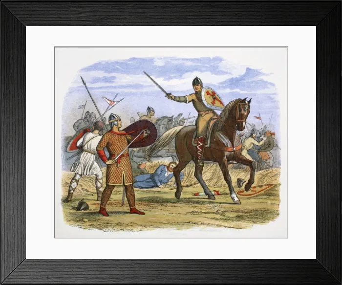 Framed Print : Robert, Duke of Normandy, captured at the Battle of Tinchebraye, Normandy, 1106 (1864) Framed Print : Robert, Duke of Normandy, captured at the Battle of Tinchebraye, Normandy, 1106 (1864)