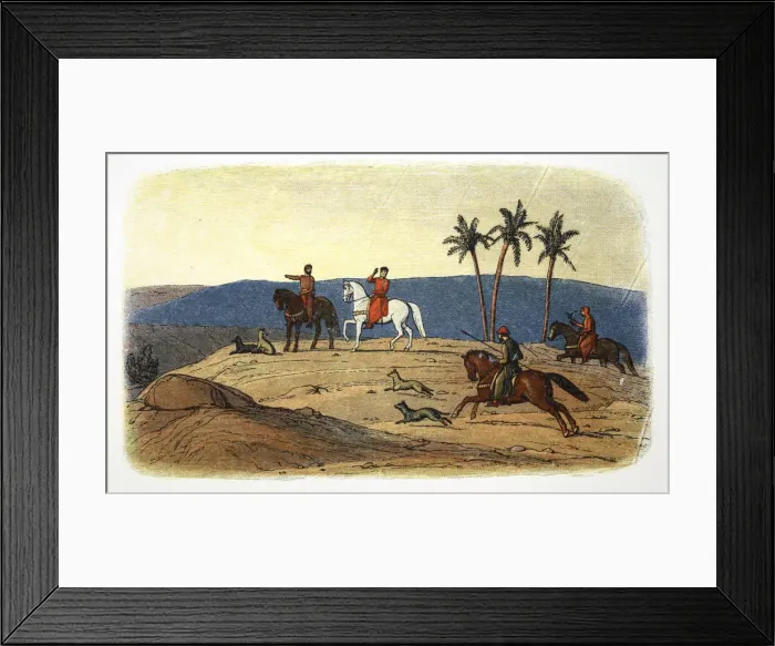 Framed Print : Richard I of England refuses to look upon Jerusalem, having failed to conquer it, 1192 (1864) Framed Print : Richard I of England refuses to look upon Jerusalem, having failed to conquer it, 1192 (1864)