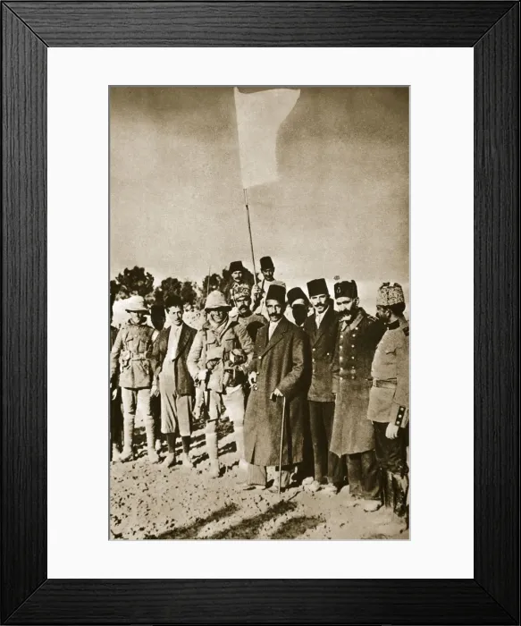 Framed Print : The surrender of Jerusalem, World War I, 1917 Framed Print : The surrender of Jerusalem, World War I, 1917