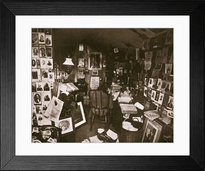 Framed Print : Frances E Willards Rest Cottage, Evanston, Illinois, USA, 1889 Framed Print : Frances E Willards Rest Cottage, Evanston, Illinois, USA, 1889